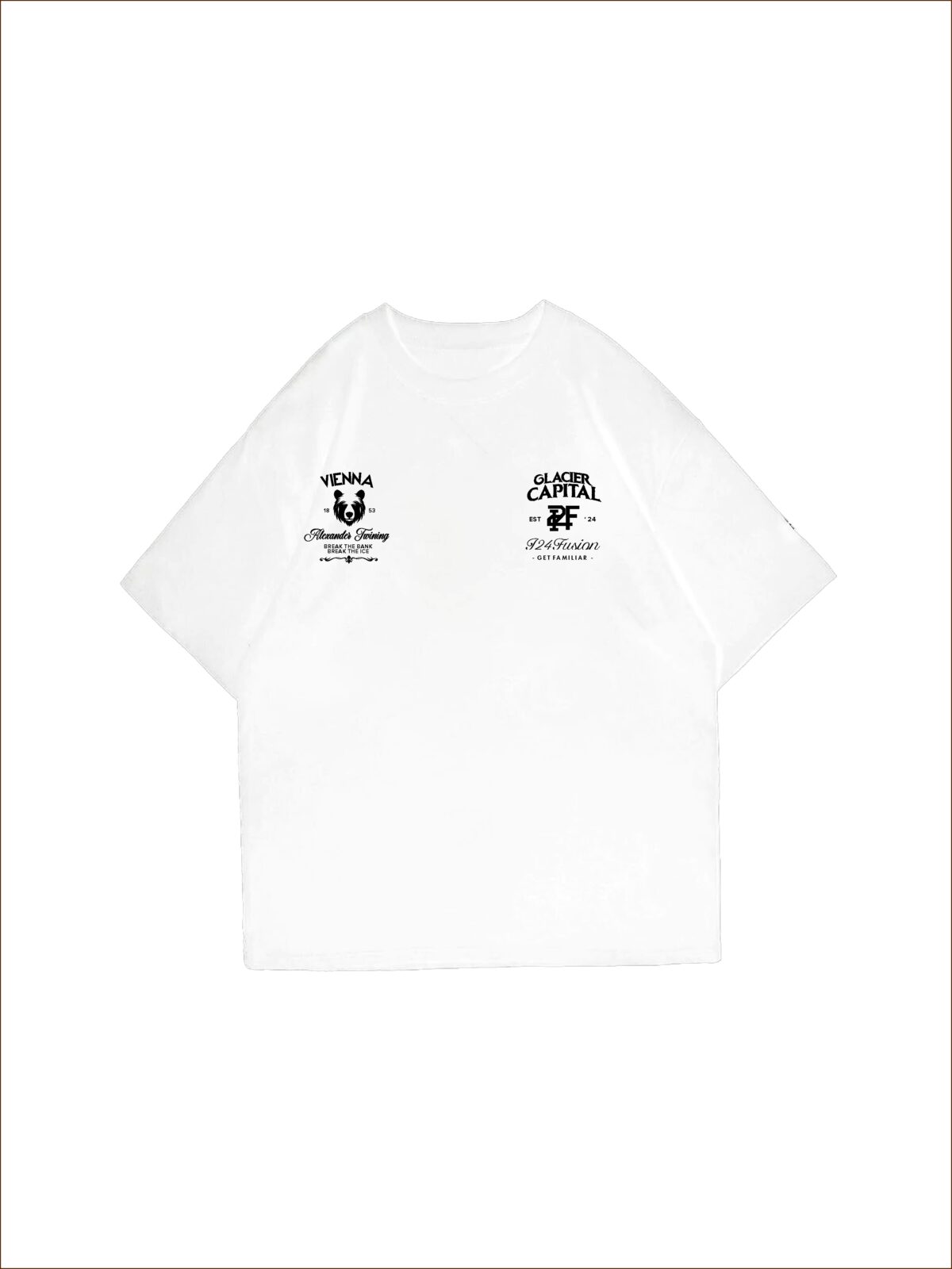 I24F Glacier Capital Exclusive Tshirt (White)