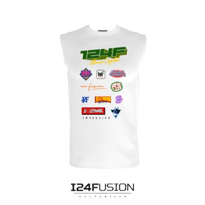 I24F 2 Piece Armless & Shorts White