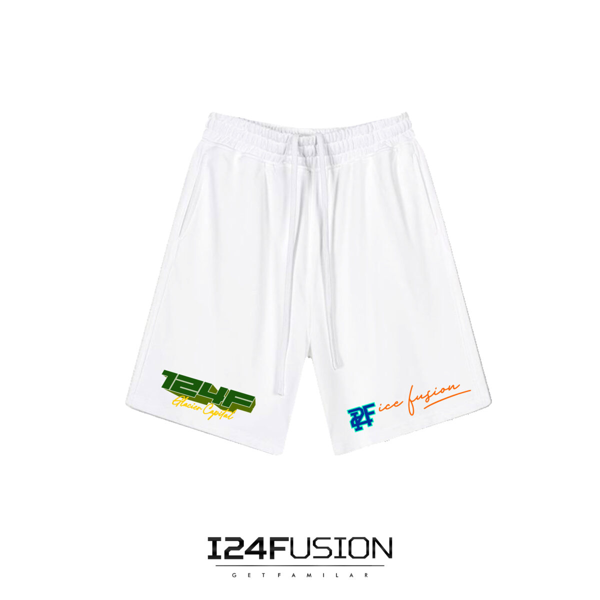 I24F 2 Piece Armless & Shorts White - Image 2