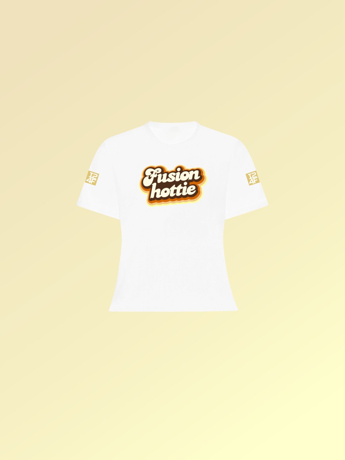 I24Fusion Hottie CropTop - White