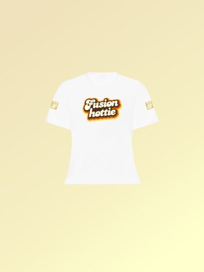 I24Fusion Hottie CropTop - White