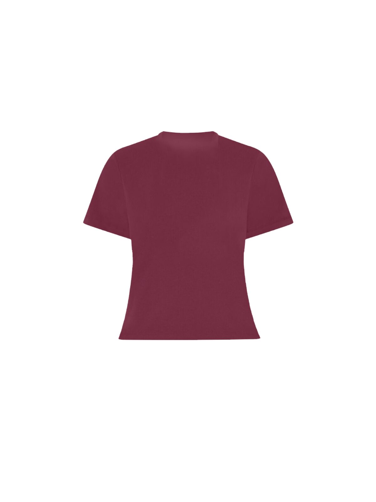 I24f Glacier Capital CropTop - Burgundy - Image 2