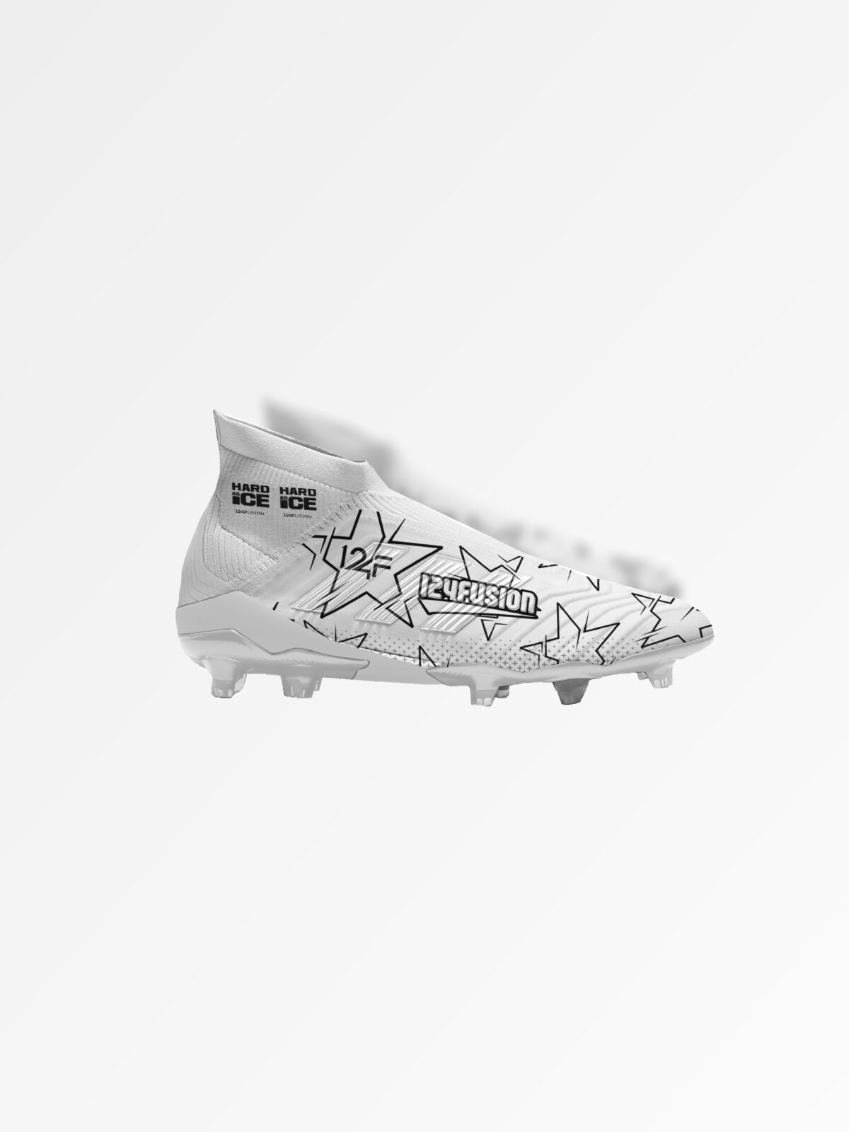 I24F Soccer Star Cleat Boots - White
