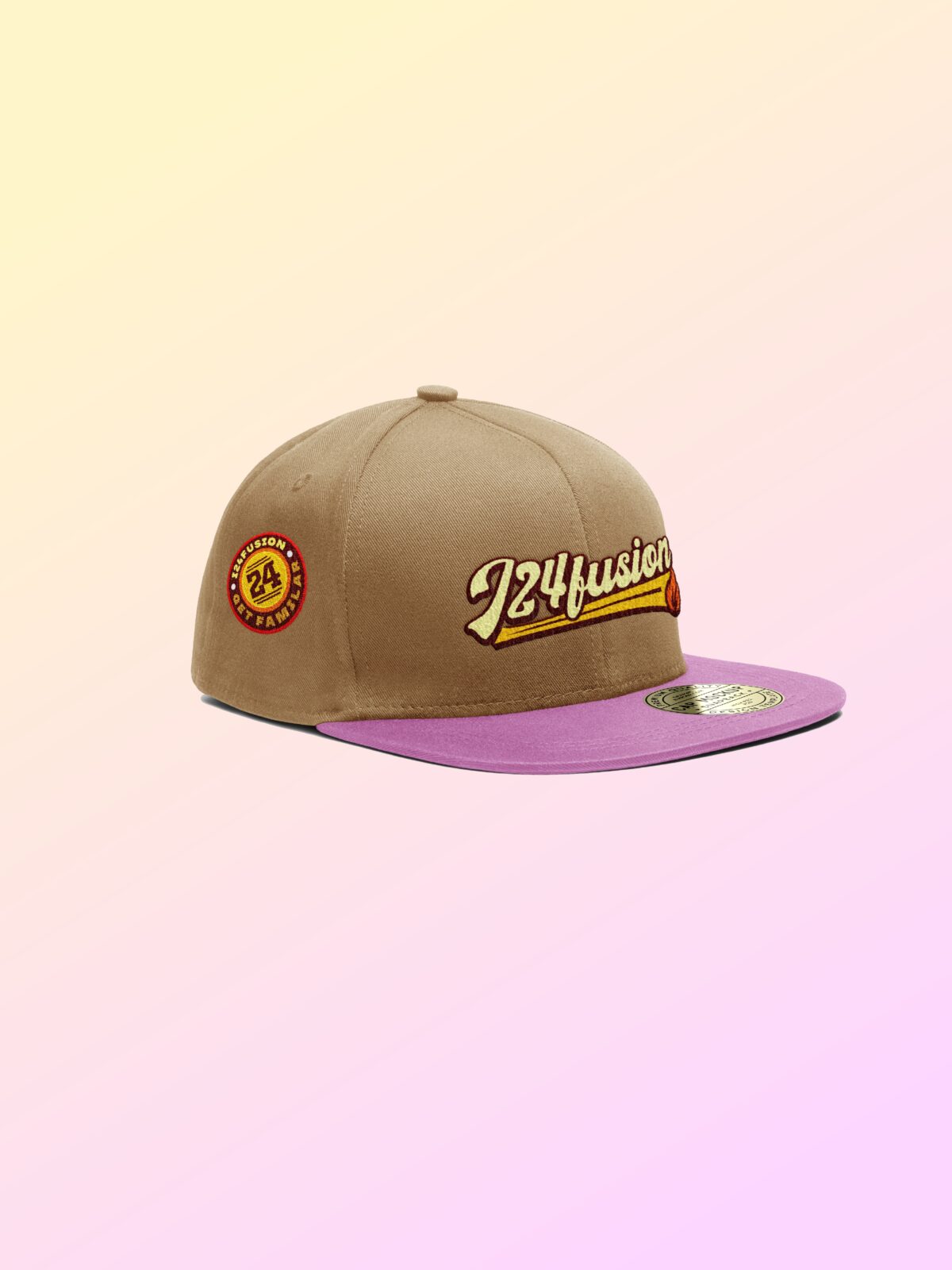 I24Fusion FireIce SnapBack Brown/Pink