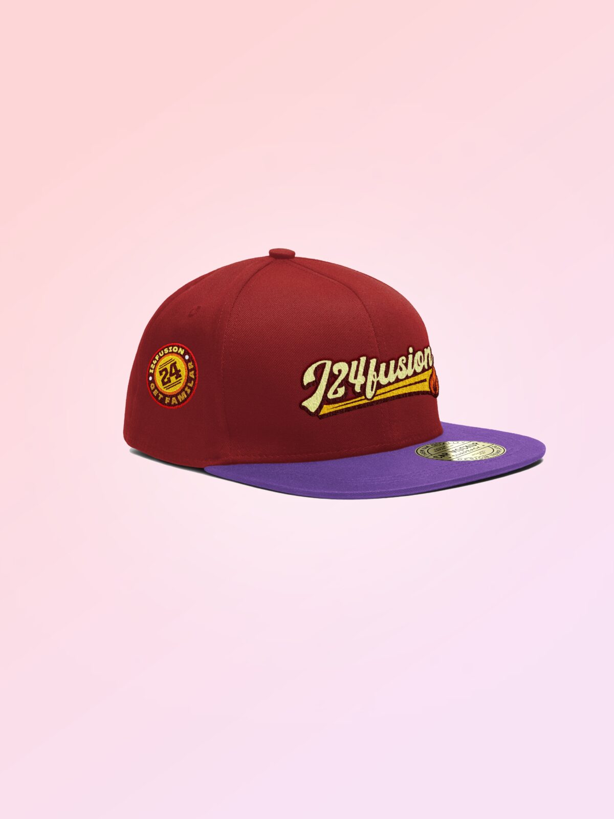 I24Fusion FireIce SnapBack Red/Purple
