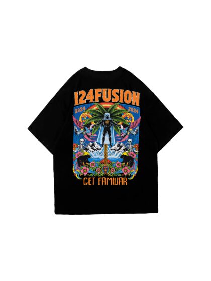 I24F Fantasy Fusion Park Tshirt Black